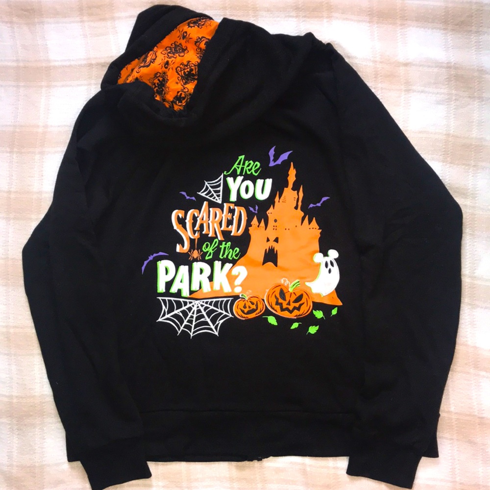 Walt Disney World Parks Halloween Zip-up Jacket